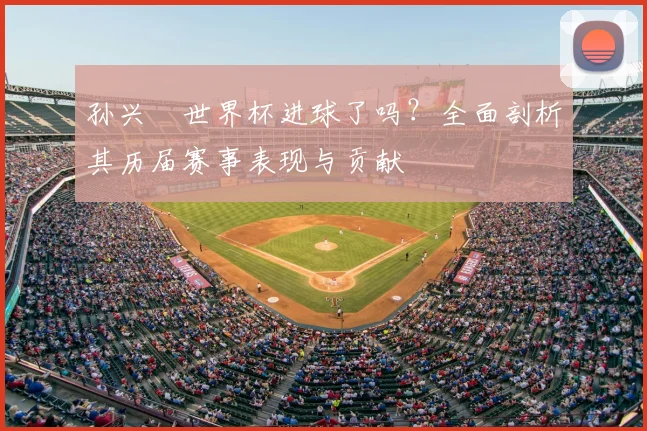 孙兴慜世界杯进球了吗？全面剖析其历届赛事表现与贡献