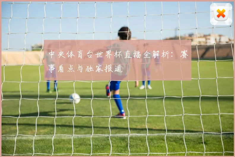中央体育台世界杯直播全解析：赛事看点与独家报道